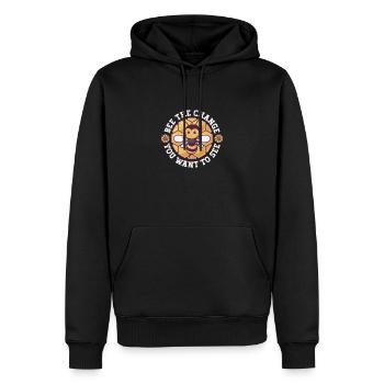 Honey Bee Beekeeping Beekeeper Honeybee Beekeeping - Männer Premium Bio Hoodie - Schwarz - Vorne - Nico (187cm)