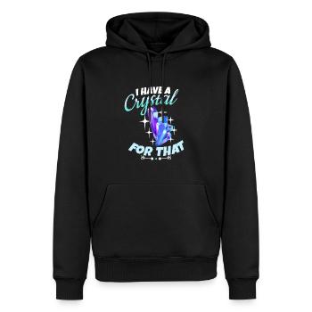 Kristallheilung Krytale Kristalle Und Steine - Männer Premium Bio Hoodie - Schwarz - Vorne - Nico (187cm)