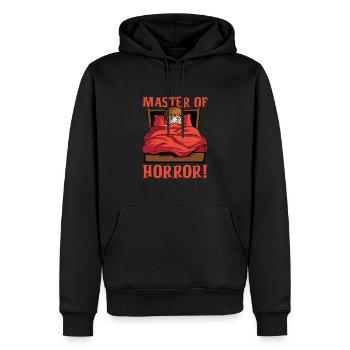 Horrorfilm-geschenkidee Gruselfilme True Crime - Männer Premium Bio Hoodie - Schwarz - Vorne - Nico (187cm)