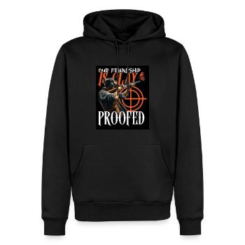 Tontaubenschießen Tontaubenschießen Schießen - Männer Premium Bio Hoodie - Schwarz - Vorne - Nico (187cm)