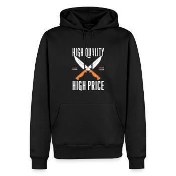 Knife Collector Knife Collection Hunting Fishing - Männer Premium Bio Hoodie - Schwarz - Vorne - Nico (187cm)