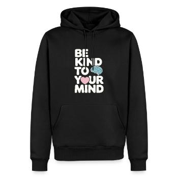 Understanding Psychology Mind and Behavior - Männer Premium Bio Hoodie - Schwarz - Vorne - Nico (187cm)