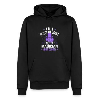 Understanding Psychology Mind and Behavior - Männer Premium Bio Hoodie - Schwarz - Vorne - Nico (187cm)