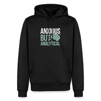 Understanding Psychology Mind and Behavior - Männer Premium Bio Hoodie - Schwarz - Vorne - Nico (187cm)