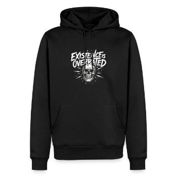 Emo Vibes and Emotional Punk Aesthetic for the - Männer Premium Bio Hoodie - Schwarz - Vorne - Nico (187cm)