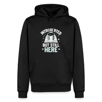 Emo Vibes and Emotional Punk Aesthetic for the - Männer Premium Bio Hoodie - Schwarz - Vorne - Nico (187cm)