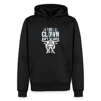 Rodeo Clown Entertainer Bull Riding And Rodeo - Männer Premium Bio Hoodie - Schwarz - Vorne - Nico (187cm)