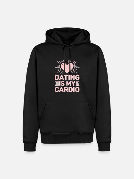 Dating Disaster Comedy Funny Fails - Men’s Premium Organic Hoodie - black