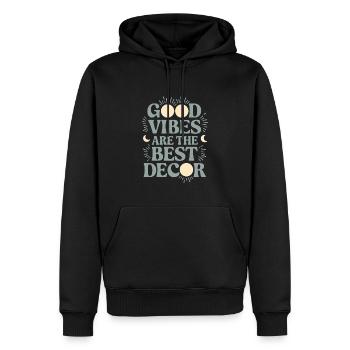 Witchy Home Decorators Mystical Interiors - Männer Premium Bio Hoodie - Schwarz - Vorne - Nico (187cm)