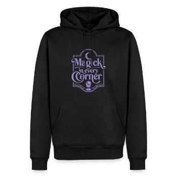 Witchy Home Decorators Mystical Interiors - Männer Premium Bio Hoodie - Schwarz - Vorne - Nico (187cm)