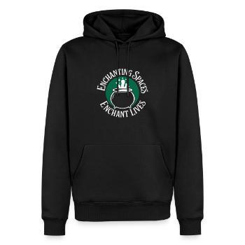 Witchy Home Decorators Mystical Interiors - Männer Premium Bio Hoodie - Schwarz - Vorne - Nico (187cm)