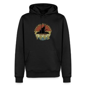 30th Birthday Rocking the crowd GIT 05/1995 - Men’s Premium Organic Hoodie - black - Front - Nico (187cm)