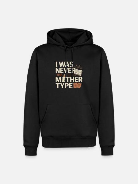 childfree by choice proudly childless - Men’s Premium Organic Hoodie - black