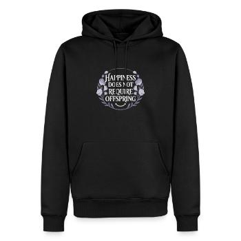Kinderfrei Nach Wahl Stolz Kinderlosen - Männer Premium Bio Hoodie - Schwarz - Vorne - Nico (187cm)