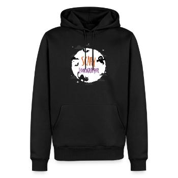 Scary Lexicographer - Men’s Premium Organic Hoodie - black - Front - Nico (187cm)