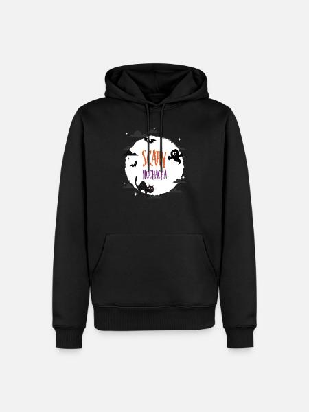 Scary Muchacha - Men’s Premium Organic Hoodie - black