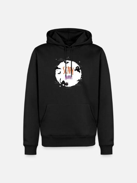 Scary Momma - Men’s Premium Organic Hoodie - black