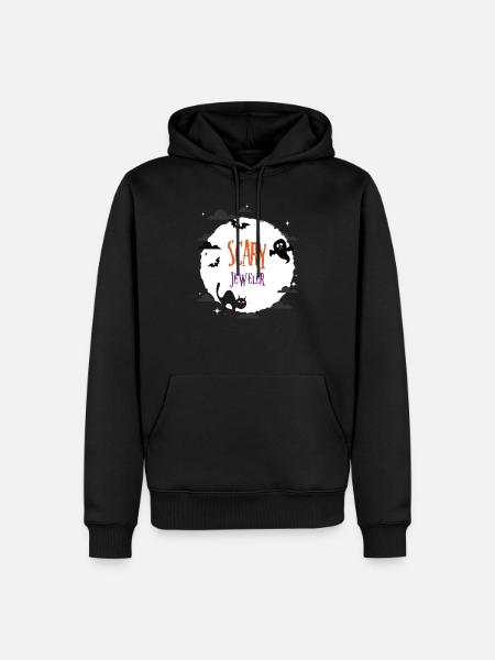 Scary Jeweler - Men’s Premium Organic Hoodie - black