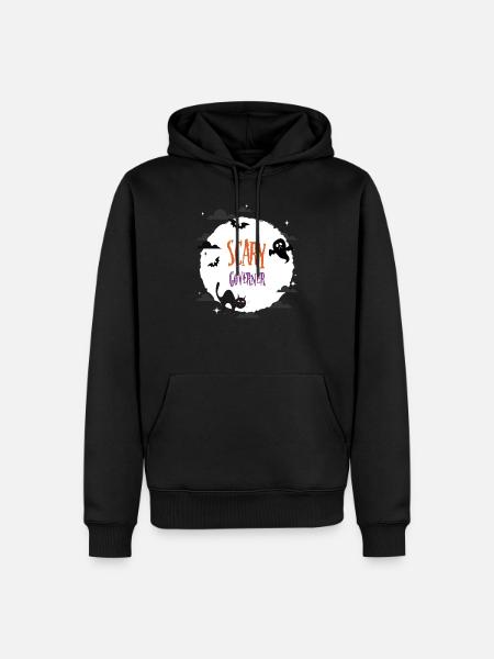 Scary Governer - Men’s Premium Organic Hoodie - black