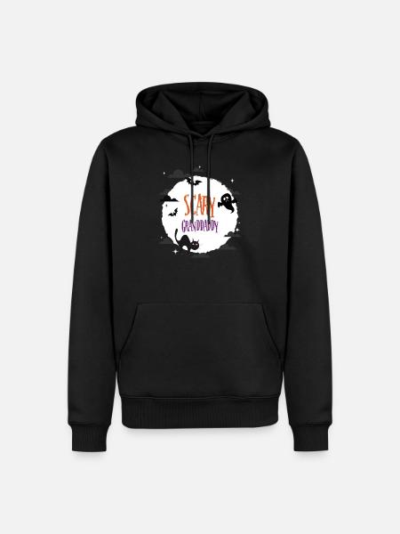 Scary Granddaddy - Men’s Premium Organic Hoodie - black