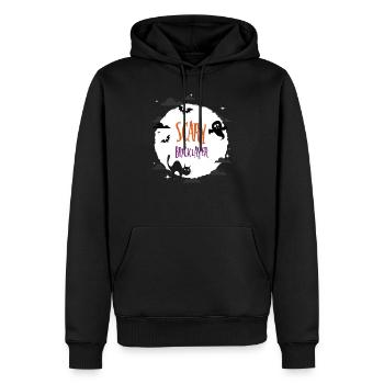Scary Bricklayer - Men’s Premium Organic Hoodie - black - Front - Nico (187cm)