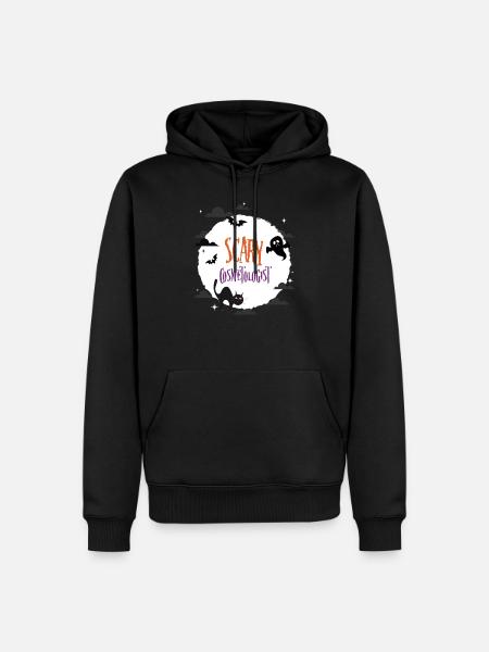 Scary Cosmetologist - Men’s Premium Organic Hoodie - black