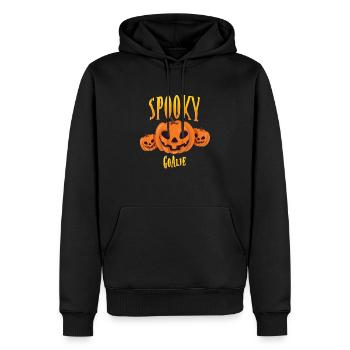 Gruseliger Torwart - Männer Premium Bio Hoodie - Schwarz - Vorne - Nico (187cm)