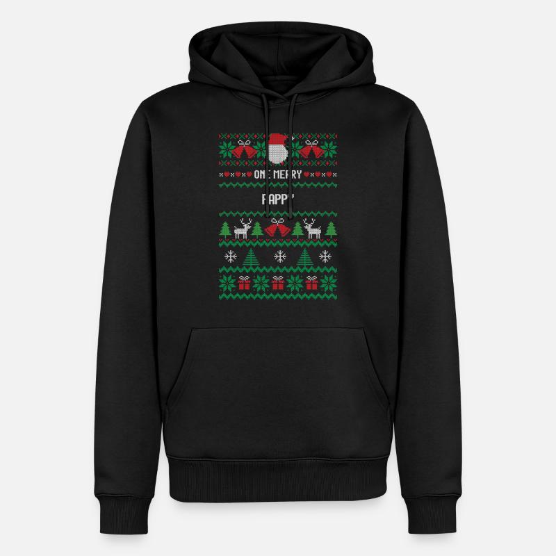 Un joyeux Pappy - Sweat à capuche Premium bio Homme - noir