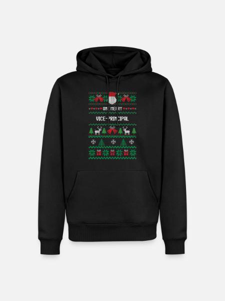 One Merry Vice principal - Men’s Premium Organic Hoodie - black