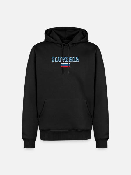 Slovenia - Men’s Premium Organic Hoodie - black