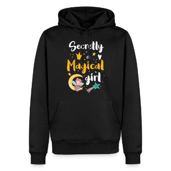 Fantasie Märchen Schwester Feen - Männer Premium Bio Hoodie - Schwarz - Vorne - Nico (187cm)