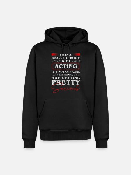 Actor Epic Musical - Men’s Premium Organic Hoodie - black