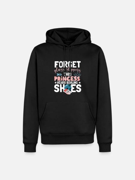 Princesse de bowling - Sweat à capuche Premium bio Homme - noir