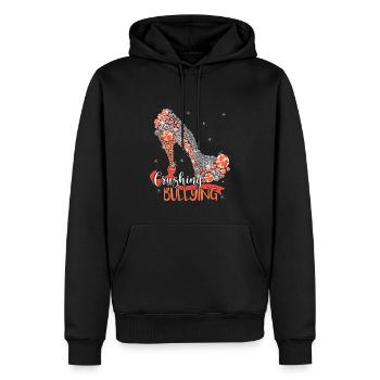 Lutte contre l’intimidation | Sensibilisation à l’intimidation | Journée de l’unité - Sweat à capuche Premium bio Homme - noir - Devant - Nico (187cm)