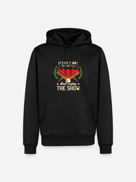 Snooker Gift Snooker Player - Men’s Premium Organic Hoodie - black