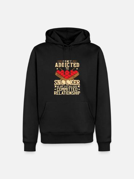 Apparel Snooker Player - Men’s Premium Organic Hoodie - black