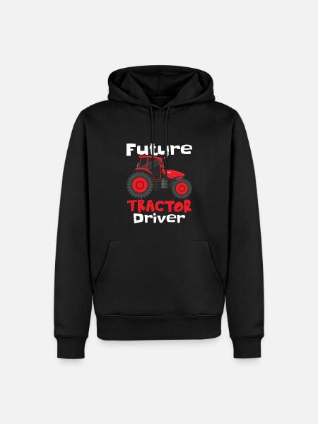 Future Tractor Driver - Men’s Premium Organic Hoodie - black