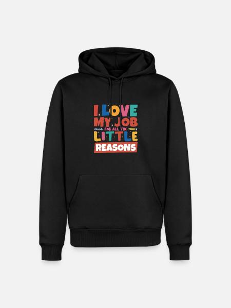 Pre-K Teacher - Men’s Premium Organic Hoodie - black