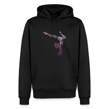 Rhythmische Kunstsportgymnastik - Männer Premium Bio Hoodie - Schwarz - Vorne - Nico (187cm)
