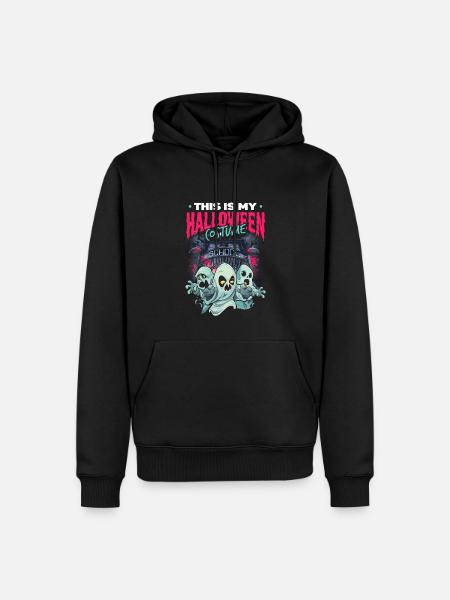 This Is My Halloween Costume - Men’s Premium Organic Hoodie - black