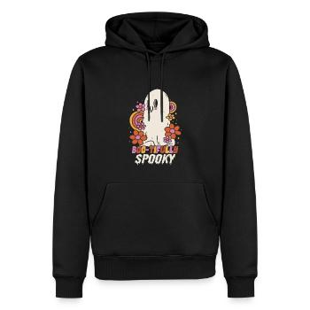 Costume d’Halloween fantôme de fille - Sweat à capuche Premium bio Homme - noir - Devant - Nico (187cm)