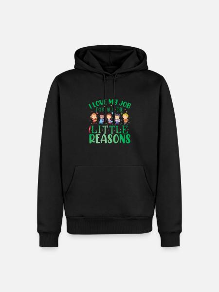 Early Childhood Special Education Teacher - Men’s Premium Organic Hoodie - black
