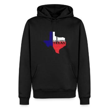 Vous avez tous besoin du Texas - Sweat à capuche Premium bio Homme - noir - Devant - Nico (187cm)