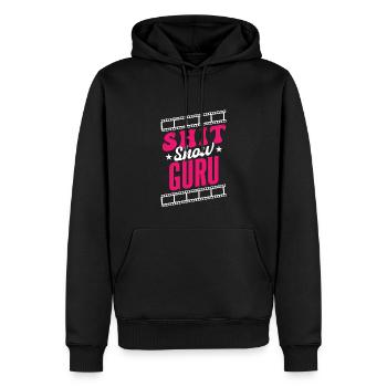 Shit Show Guru Frauen Supervisor Chaos Management - Männer Premium Bio Hoodie - Schwarz - Vorne - Nico (187cm)
