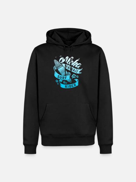 Summer Summertime Graphic - Men’s Premium Organic Hoodie - black