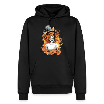 Fantasy Figure Halloween - Men’s Premium Organic Hoodie - black - Front - Nico (187cm)
