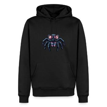 Tarantula Comic Lustig Sommer - Männer Premium Bio Hoodie - Schwarz - Vorne - Nico (187cm)