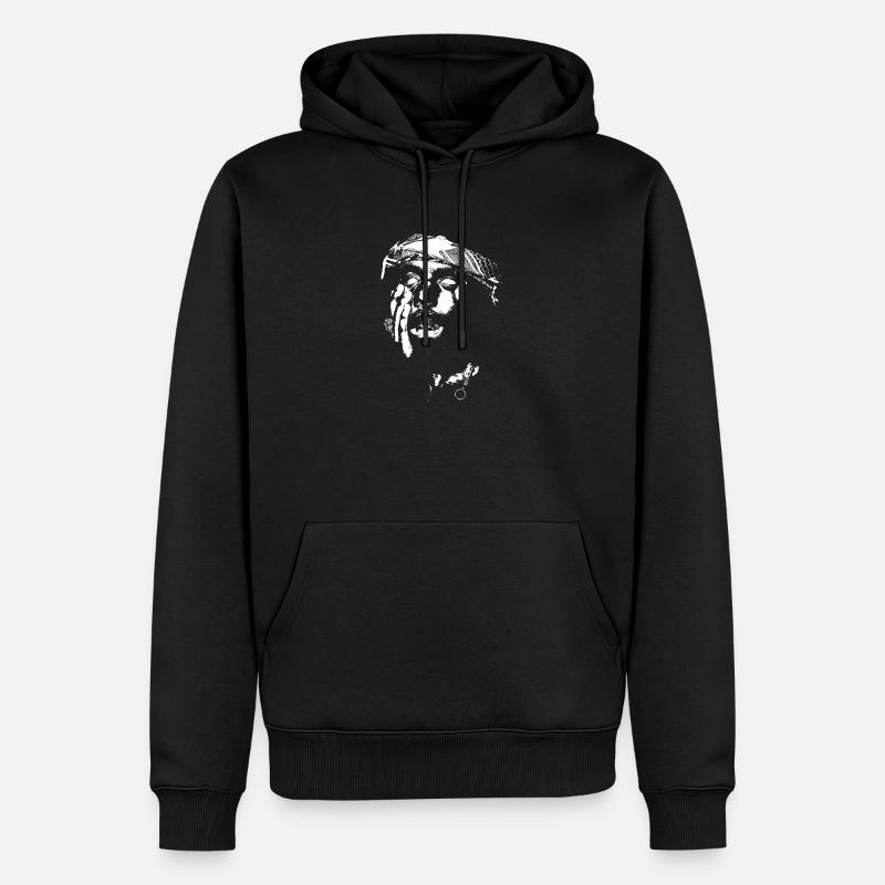 Zillakami - Sweat à capuche Premium bio Homme - noir