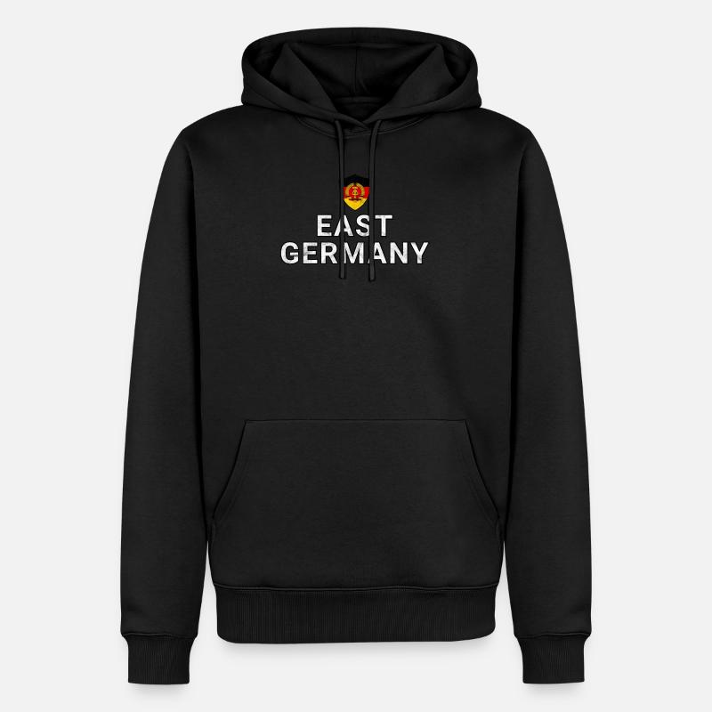 RDA - Sweat à capuche Premium bio Homme - noir