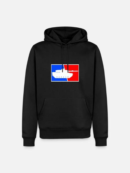 German Leopard 2 Panzer - Männer Premium Bio Hoodie - Schwarz